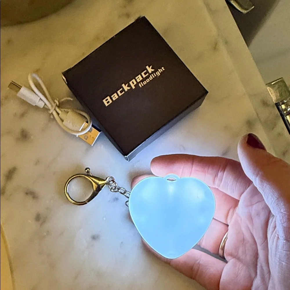 Backpack Flood Light heart shaped - Picture 3 of 8